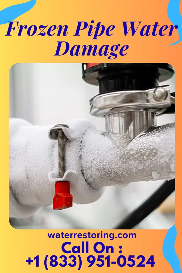 Frozen Pipe Water Damage in Mount Olive, MS